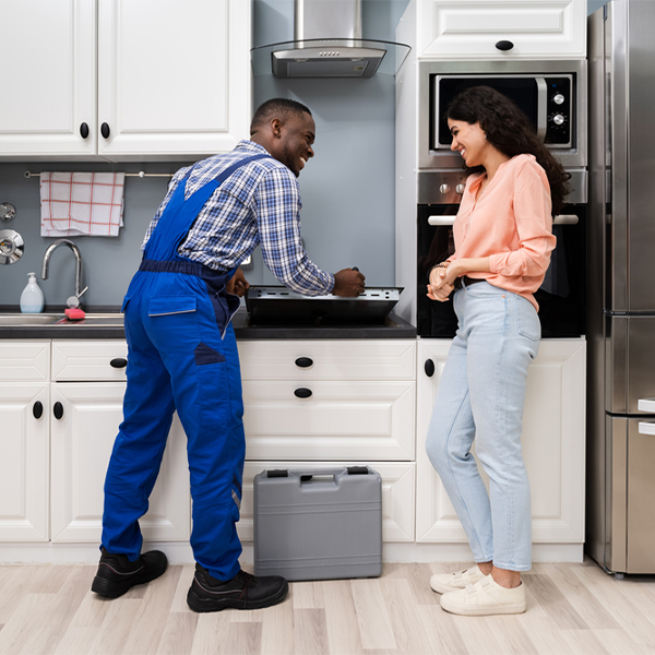 can you provide an estimate for cooktop repair before beginning any work in Colo Iowa